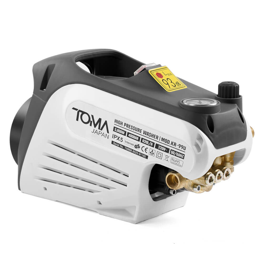 เครื่องฉีดน้ำแรงดันสูง TOMA JAPAN รุ่น KR-99U-PRO 400 บาร์ 3800 วัตต์